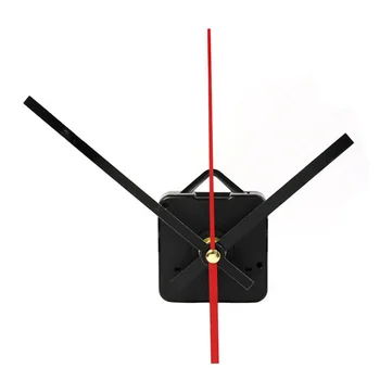 Reloj de cuarzo Reparación de Movimiento +manos Para Bricolaje en Silencio Gran Reloj de Pared de Reparación Mecanismo de Reloj de Piezas 7 Piezas/set