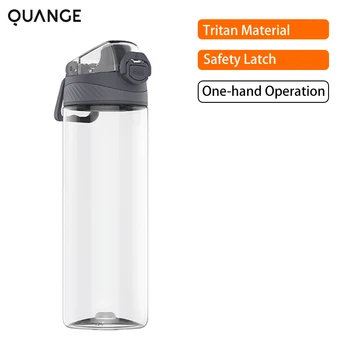 620ml Tritan Botella de Agua Libre de BPA Transparente a prueba de Fugas de Leche Jugo de Viaje Portátil de los Deportes de la Aptitud de Verano de la Agua Fría de la Copa de Regalos