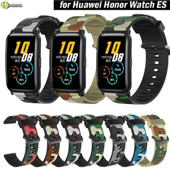 De silicona de 20mm 22mm Correa de Banda para Huawei Honor Reloj ES Inteligente Pulsera De Xiaomi Haylou LS02 pulsera Wriststrap