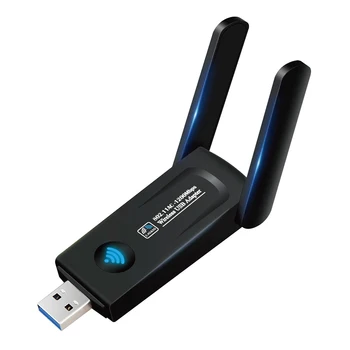 WiFi 1200M USB 3.0 Adaptador Wifi de Doble Banda 2.4 G 5G 1200Mbps Wifi Tarjeta de Red USB Wireless Dongle Receptor RTL8812 Antena