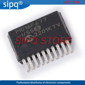 10PCS/LOT PIC16F677-I/SS SSOP-20 20-Pin Basado en Flash, 8-Bit CMOS de Microcontroladores con Tecnología nanoWatt NUEVO Original
