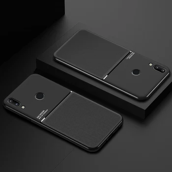 De lujo Original a prueba de Golpes Caso de Coque Para Xiaomi Redmi Nota 7 Pro Max Imán Caso de Shell para el Redmi Nota 7Pro Protector de Caso