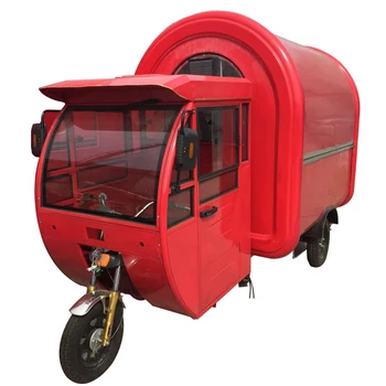 Pizza máquina expendedora de comida móvil de catering de comida rápida de pastelería camión / China de la calle camiones de alimentos fritos, máquina de helados