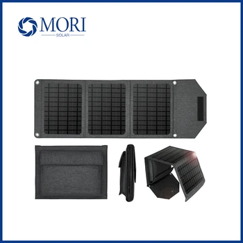 18W/24W/30W de Panel Solar Portátil Plegable Bolsa de QC3.0 Carga Rápida USB+DC de Salida del Cargador Solar Plegable Dispositivo de Carga al aire libre