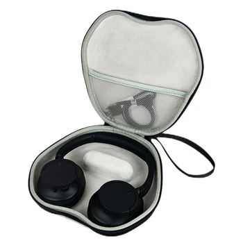 Auriculares Duro Caso de EVA para Sony WH-CH720N/WH-CH520 Auricular de los Auriculares Bluetooth Inalámbricos de Viajes de Protección de la Realización de StorageBag