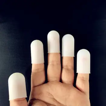 Creativo Anti-Calor de Silicona Horno Guantes Anti-quemaduras Dedo Protectores de Cocina BARBACOA de Hornear Cocinar Protección de los Dedos de la Herramienta de Venta