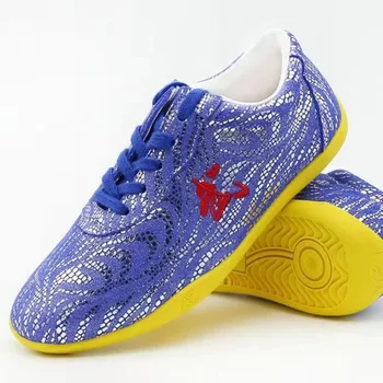 2023 Nuevas artes Marciales Zapatillas de deporte de las Mujeres de los Hombres Cómodo Gimnasio Zapatos de los Hombres Suela Suave artes Marciales zapatos para Parejas que Marca el Tai Chi zapatos