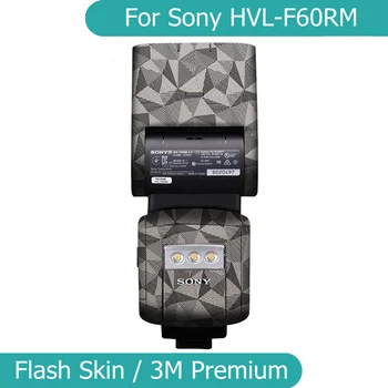 HVL-F60RM Flash de la Cámara de la etiqueta Engomada de la Capa de Envoltura de Película Protectora del Cuerpo Protector de la Piel Para Sony F60RM