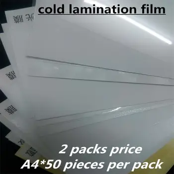 2 paquetes (A4x50 piezas por paquete) holograma de la mariposa de la textura fría lamiantion película hojas para whoesale