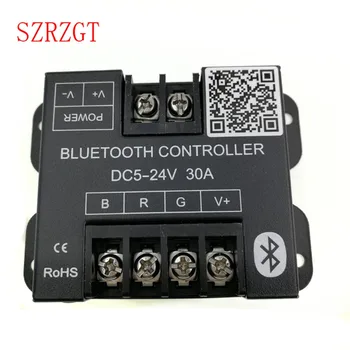Bluetooth-compatible RGB Controlador de LED RGB 5050 3528 LED de la Iluminación de Tira de Android/ IOS Smartphone;DC5-24V 30A