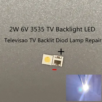 2W 6V 3535 Para LG 3V TV Retroiluminación LED SMD Diodos Blanco Fresco TV LCD 150lm Televisao TV con Retroiluminación Diod Lámpara de Aplicación de la Reparación