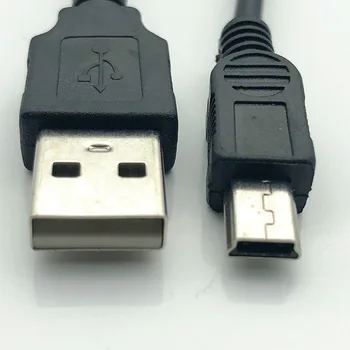 Mini USB 2.0 Cable Mini USB 5Pin USB Rápida de Datos de los Cables de los cargadores para MP3 MP4 Reproductor de DVR del Coche de GPS de la Cámara Digital HD Smart TV