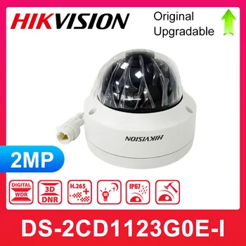 Hikvision 2MP Cámara de Seguridad H. 265+ Impermeable IP67 Poe Cámara IP DS-2CD1123G0E-estoy a favor de Vídeo de Alarma de Sabotaje de detección de Movimiento