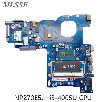 Reformado Para Samsung NP270E5J 270E5J de la Placa base del ordenador Portátil BA92-14161A BA92-14161B BA41-02342A Con i3-4005U CPU 710M GPU MB