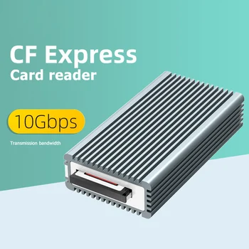 CF Express Lector de Tarjetas de la Aleación de Aluminio Carcasa de disco duro de Alta Velocidad de 10 gbps Tipo C 3.1 GEN2 Tarjeta de Memoria Compact Flash Adaptador de MAIWO