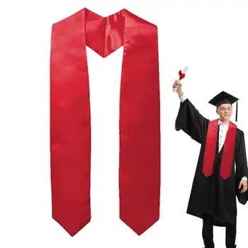 2023 Graduación Robó La Faja De Las Correas De Hombro De La Graduación De Tela Accesorios Logros De La Celebración De La Hoja De La Bufanda De Herramientas Académicas