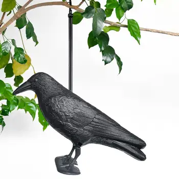 Acudieron Cuervo Jardín Adorno PE Decorativos Pájaro Colgante Colgante de Jardín, Decoración Para el Jardín