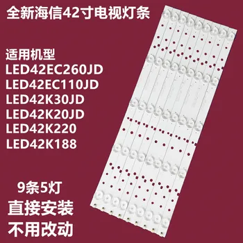 9 pcs/set de la Retroiluminación LED de la tira De 39