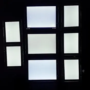 A3 Retrato de una Sola Cara de Acrílico led colgando de la ventana de visualización de la caja de luz