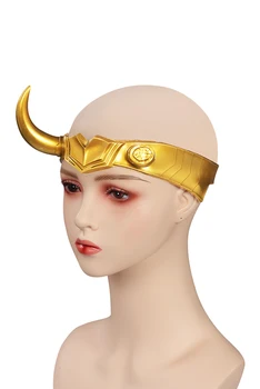 Lady Loki Sylvie Headwear Máscara De Thor Ragnarok Traje De Cosplay Accesorios De Las Mujeres Adultas Hombre Del Casco De Una Fiesta De Halloween Juego De Rol