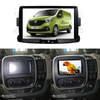 Para Renault Trafic III Android 2015 10 Radio de Coche Multimedia Reproductor de Vídeo de Navegación GPS de 6 gb de Ram 128 GB Rom Autoradio Estéreo HU