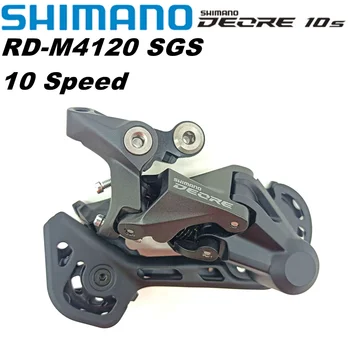 SHIMANO DEORE RD M4100 M4120 Cambio Trasero SHADOW RD-M4120 SGS 2x10/11 velocidad de Bicicleta de Montaña de cambio MTB bicicleta 10s 10v 11s