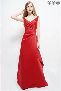 envío gratis vestido de la cena de 2013 Nuevo de la moda de las novias más tamaño vestido de maid formales largo de color rojo azul vestido de Dama de honor Vestidos