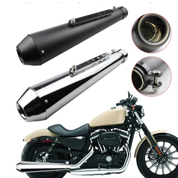Universal Tubo de Escape de la Motocicleta de Motocross Moto Silenciador de 35 mm 39 mm 43 mm para Harley-ATV CRF 230 CBR DB killer