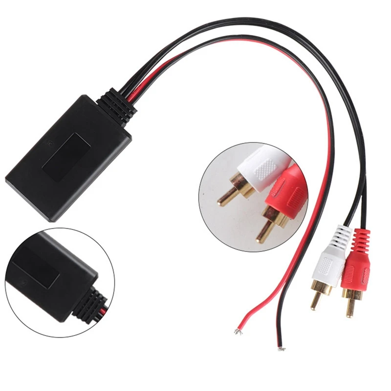 Coche Universal RCA Adaptador USB Inalámbrico Bluetooth Receptor de Home Media AUX de Audio Bluetooth Bluetooth Cable de Audio RCA
