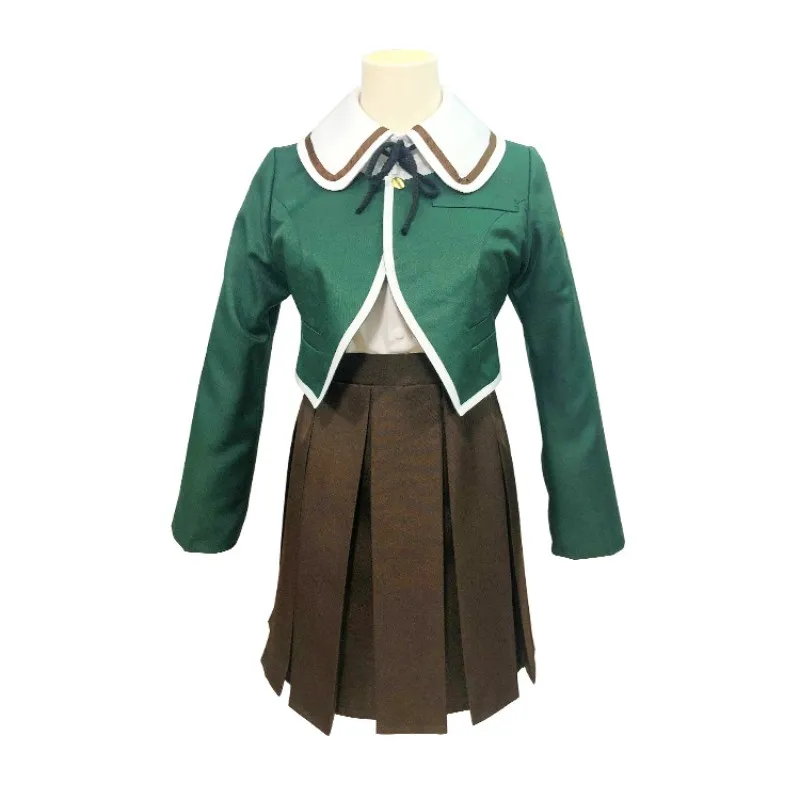 Nueva Danganronpa V3 trajes Cosplay de Chihiro Fujisaki uniforme escolar uniforme de la Capa / la Falda / capa Trajes para las mujeres de Anime cosplay