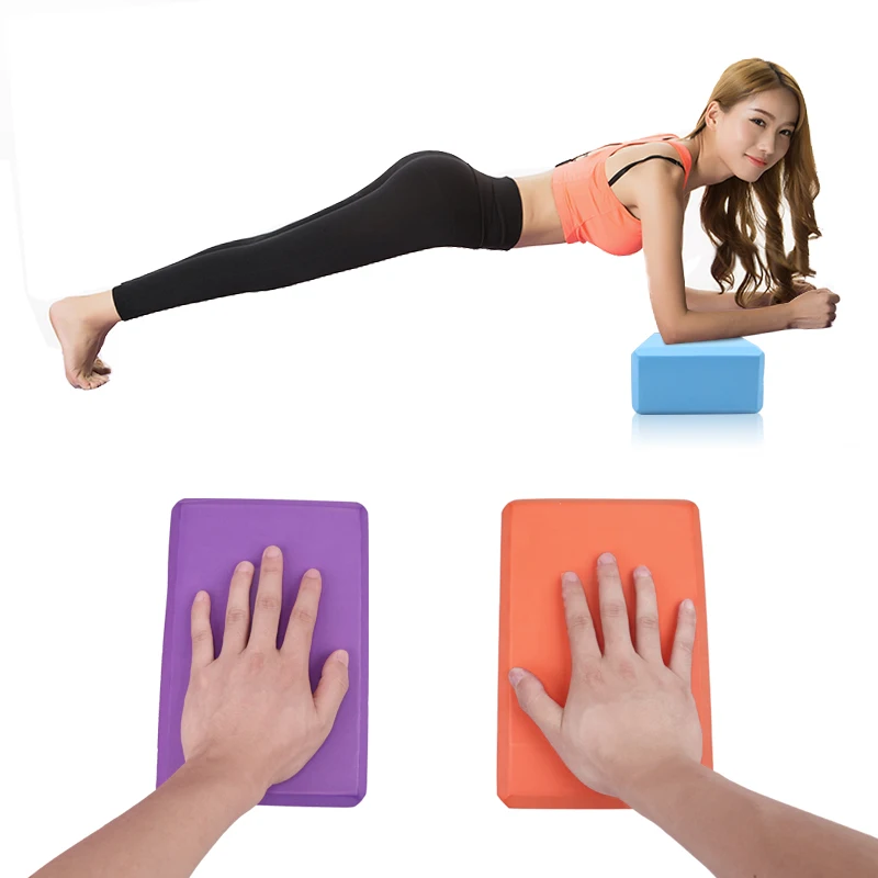 Para las Mujeres de Gimnasio para Moldear el Cuerpo de EVA Bloque de Yoga Colorida de la Espuma de Bloque de Pilates Ladrillo de Fitness Ejercicio de Estiramiento de Capacitación en Salud